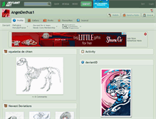 Tablet Screenshot of angesdechus1.deviantart.com