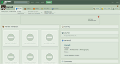 Desktop Screenshot of corneli.deviantart.com