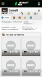 Mobile Screenshot of corneli.deviantart.com