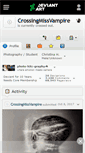 Mobile Screenshot of crossingmissvampire.deviantart.com