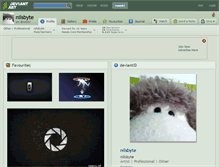 Tablet Screenshot of nilsbyte.deviantart.com