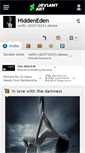 Mobile Screenshot of hiddeneden.deviantart.com