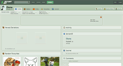 Desktop Screenshot of ekona.deviantart.com