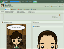 Tablet Screenshot of kawaii-kit.deviantart.com