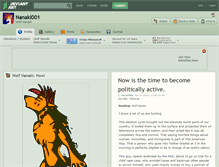Tablet Screenshot of nanaki001.deviantart.com