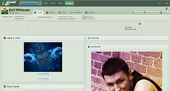 Desktop Screenshot of electrofanatic.deviantart.com