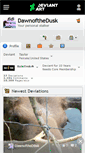 Mobile Screenshot of dawnofthedusk.deviantart.com