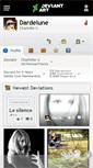 Mobile Screenshot of dardelune.deviantart.com