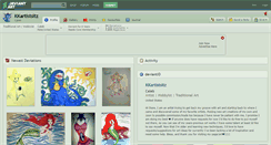 Desktop Screenshot of kkartistsitz.deviantart.com
