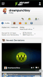 Mobile Screenshot of dreampunchboy.deviantart.com