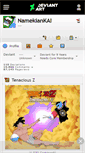 Mobile Screenshot of namekiankai.deviantart.com