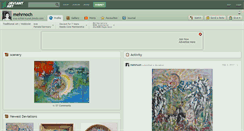 Desktop Screenshot of mehrnoch.deviantart.com