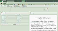 Desktop Screenshot of cas887.deviantart.com
