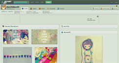 Desktop Screenshot of mocchimocchi.deviantart.com