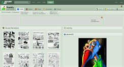 Desktop Screenshot of prankly.deviantart.com