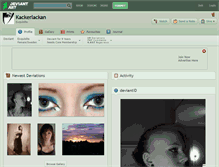 Tablet Screenshot of kackerlackan.deviantart.com