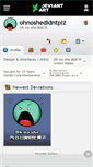 Mobile Screenshot of ohnoshedidntplz.deviantart.com