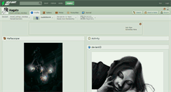 Desktop Screenshot of magato.deviantart.com