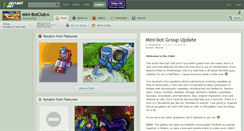 Desktop Screenshot of mini-botclub.deviantart.com
