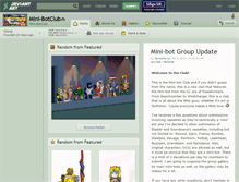 Tablet Screenshot of mini-botclub.deviantart.com