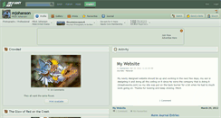Desktop Screenshot of mjohanson.deviantart.com