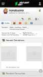 Mobile Screenshot of nonobuono.deviantart.com