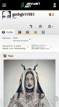 Mobile Screenshot of gothgirl1981.deviantart.com