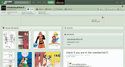 Desktop Screenshot of minatoxkushina-fc.deviantart.com