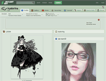 Tablet Screenshot of kyaterina.deviantart.com