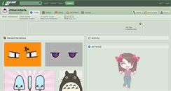 Desktop Screenshot of chloevictoria.deviantart.com