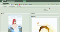 Desktop Screenshot of madara-dono.deviantart.com