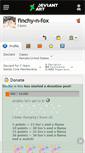 Mobile Screenshot of finchy-n-fox.deviantart.com