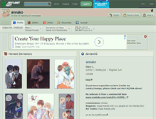 Tablet Screenshot of annako.deviantart.com