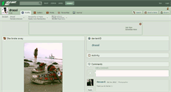 Desktop Screenshot of droool.deviantart.com