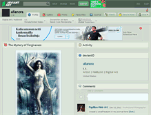 Tablet Screenshot of alianora.deviantart.com