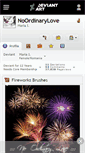 Mobile Screenshot of noordinarylove.deviantart.com