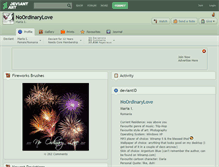 Tablet Screenshot of noordinarylove.deviantart.com