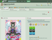 Tablet Screenshot of megumi-kawairashii.deviantart.com