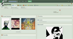 Desktop Screenshot of franciscossjj.deviantart.com
