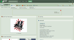 Desktop Screenshot of jurassic-6.deviantart.com