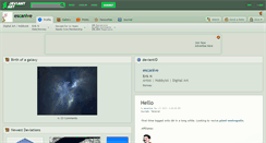 Desktop Screenshot of escanive.deviantart.com
