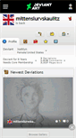 Mobile Screenshot of mittenslurvskaulitz.deviantart.com