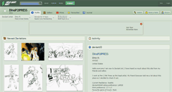 Desktop Screenshot of dinop2ipress.deviantart.com