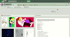 Desktop Screenshot of hitsugayatoshi.deviantart.com
