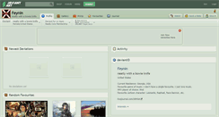 Desktop Screenshot of feynin.deviantart.com