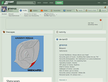 Tablet Screenshot of groovus.deviantart.com