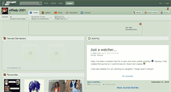 Desktop Screenshot of elflady-2001.deviantart.com