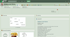 Desktop Screenshot of deidara-lover-foreva.deviantart.com