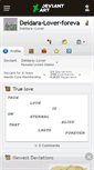 Mobile Screenshot of deidara-lover-foreva.deviantart.com