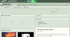 Desktop Screenshot of alexandra-k.deviantart.com